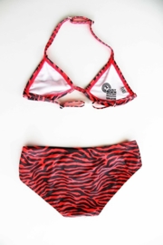 6 Just Beach Argentinië Zebra Coral Grey bikini zebra