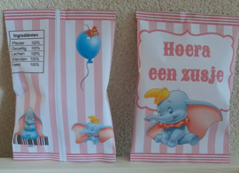 OLIFANTEN ZAKJE EEN ZUSJE GEVULD MET MINI SPEKJES 