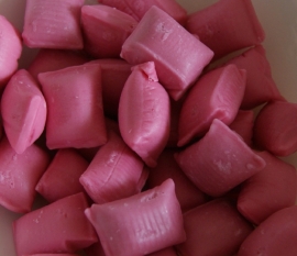 50 ROZE ZACHTE FRUITSMAAK SNOEPJES