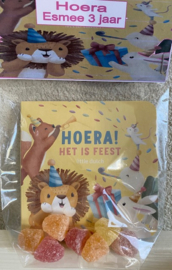 Leuk kinderboekje Hoera het is feest incl tum tummetjes