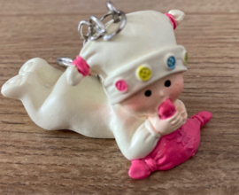 SLEUTELHANGER BABY ROZE