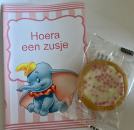 OLIFANTEN ZAKJE EEN BROERTJE GEVULD MET MELKCREME BISCUITJE