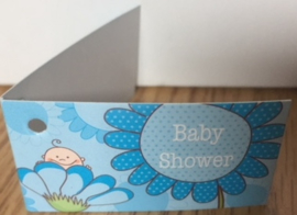 KAARTJE BABYSHOWER BLAUW