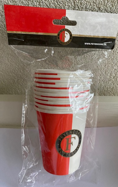 KARTONNEN FEYENOORD BEKERS OP = OP