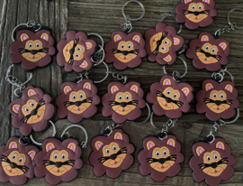 LAATSTE 93 DIEREN SLEUTELHANGERS 5 VERSCHILLENDE