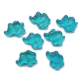 50 BLAUWE SNOEP OLIFANTJES