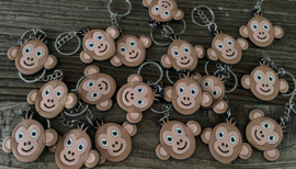 LAATSTE 93 DIEREN SLEUTELHANGERS 5 VERSCHILLENDE