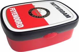 Feyenoord broodtrommel incl GRATIS naam