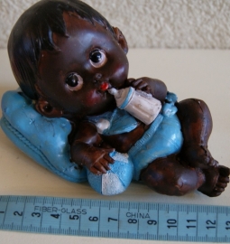 SPAARPOT DONKERE BABY