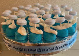 20 GEBOORTE TRAKTATIETAART MET DEXTRO LOLLY,S JONGEN