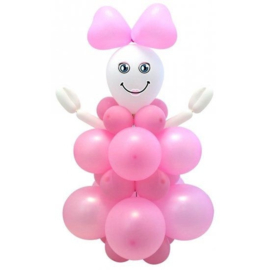 BALLONNEN SET MEISJE OM ZELF EEN BALLONNENFIGUUR TE MAKEN