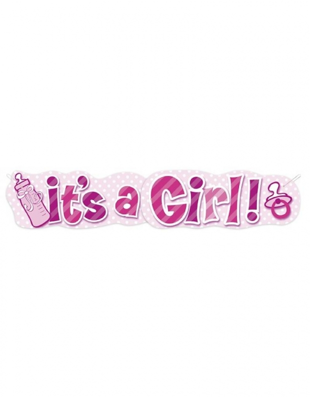 IT,S A GIRL BANNER 1.37M