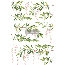 Spring Branch, decor transfer Redesign 3 vellen totaal 60,9 x 88,9 cm