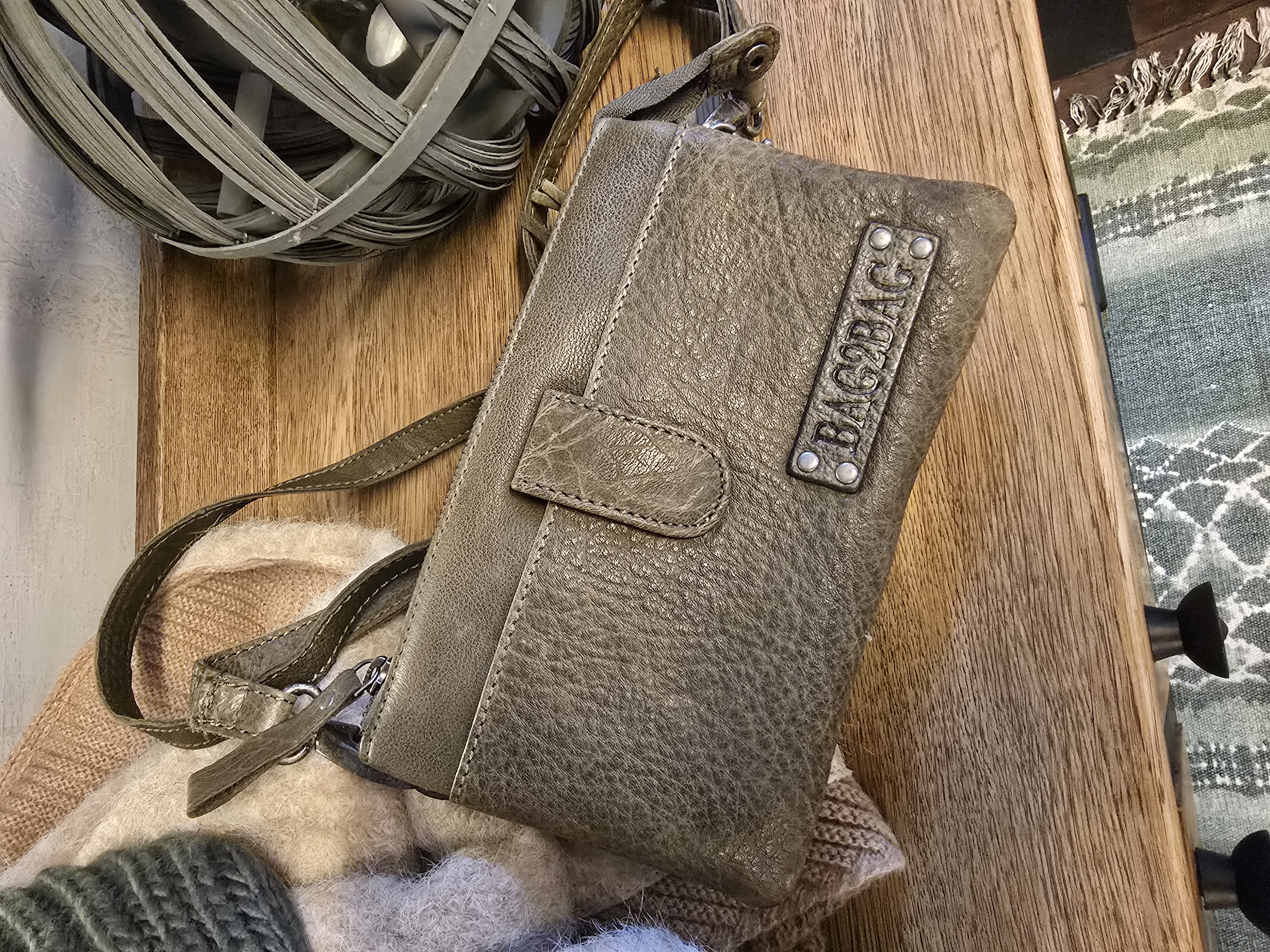 Bag2Bag tasje Dover olive
