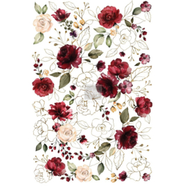 Midnight Floral, decor transfer Redesign 55,9 x 83,8 cm