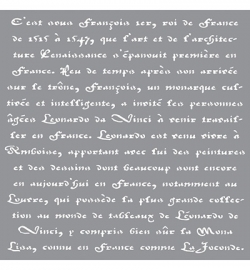 Sjabloon Old French Script