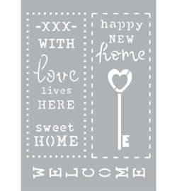 New Home/Welcome/Sweet home A5 formaat