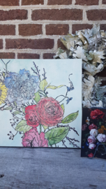 Workshop Iron Orchid Designs schilderij met Annie Sloan ChalkPaint op do/vr/za overdag