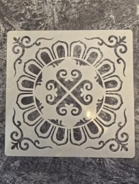 Tegelsjabloon 15 x 15 cm