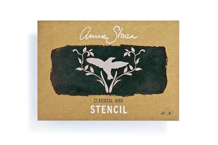 Stencil Classical Bird Annie Sloan Sjabloon A4