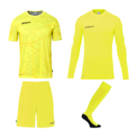 Uhlsport Prediction Goalkeeper Set Fluo Yellow