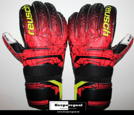 Reusch Fit Control RG Finger Support Black Fire Red