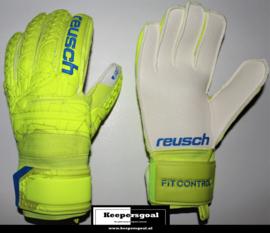 Reusch Fit Control RG Finger Support Lime Safety Yellow