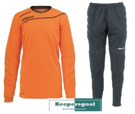 Uhlsport STREAM 3.0 GK junior set oranje