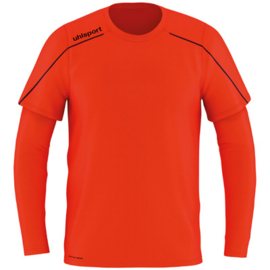 Uhlsport Stream 22 keepersset fluorood/donkerblauw