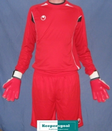 Uhlsport Infinity keeperset rood