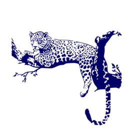 Muursticker Cheetah