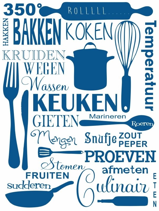 Muursticker Keuken Spreuken MUURSTICKERS MUURSTICKERS