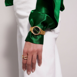 SIF JAKOBS SJ-1046-CZ-YG Dames Horloge