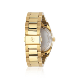 SIF JAKOBS SJ-W1052-CZ-YG Dames Horloge