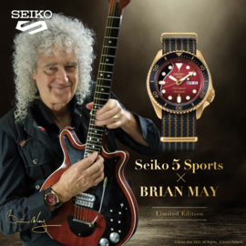 Seiko Heren Horloge Brian May Red Special 2 SRPH80K1 Limited Edtion 610,00 euro