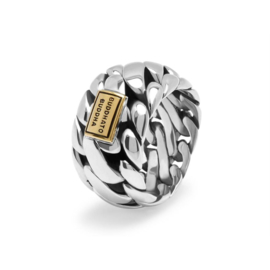 Buddha to Buddha Ring Ben Limited zilver goud