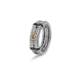 Buddha to Buddha Ellen ring Dubbel Limited zilver goud