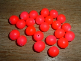 Mooie fluor roze Buri zaden van 12 mm.