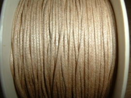 Waxkoord beige 0,5 mm.