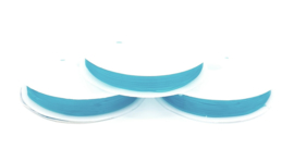 Nylondraad aquablauw 1,0 mm. (elastisch)