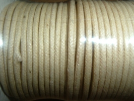 Waxkoord beige 2.0 mm.