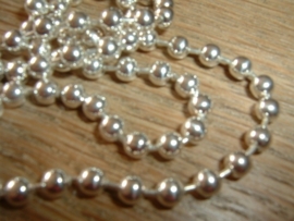 Ball chain ketting 4 mm.