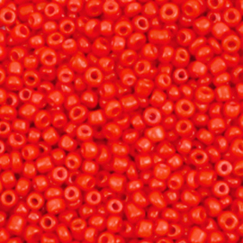 Glaskralen Rocailles 2mm Amaranth red 10 gram