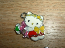 3  Verschillende soorten Hello Kitty hangertjes