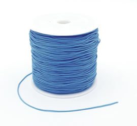 Macrame draad 0.8 mm. licht blauw per meter