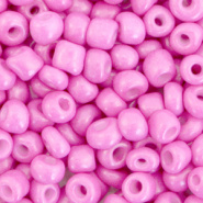 Glaskralen Rocailles 4mm Carmine pink 20 gram