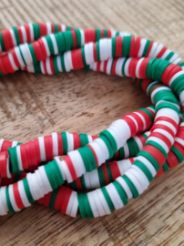 Katsuki kralen 6 mm groen mix per streng