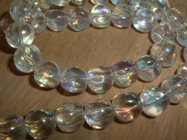 Mooie transparante glaskralen crystal AB