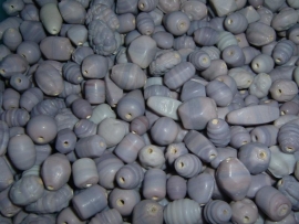 100 gram mooie mat paarse glasmix
