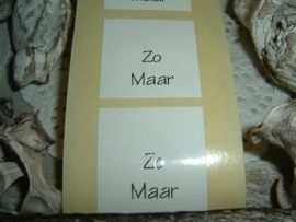 "Zo maar"